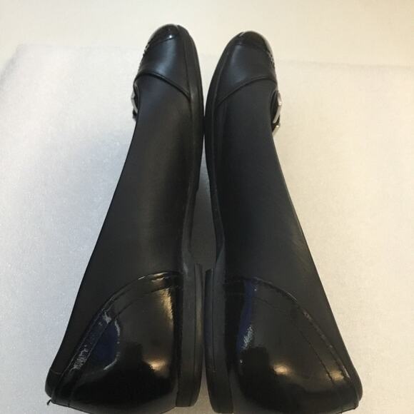 Geox Black Respira Flats with Buckle Accent - Picture 10 of 10